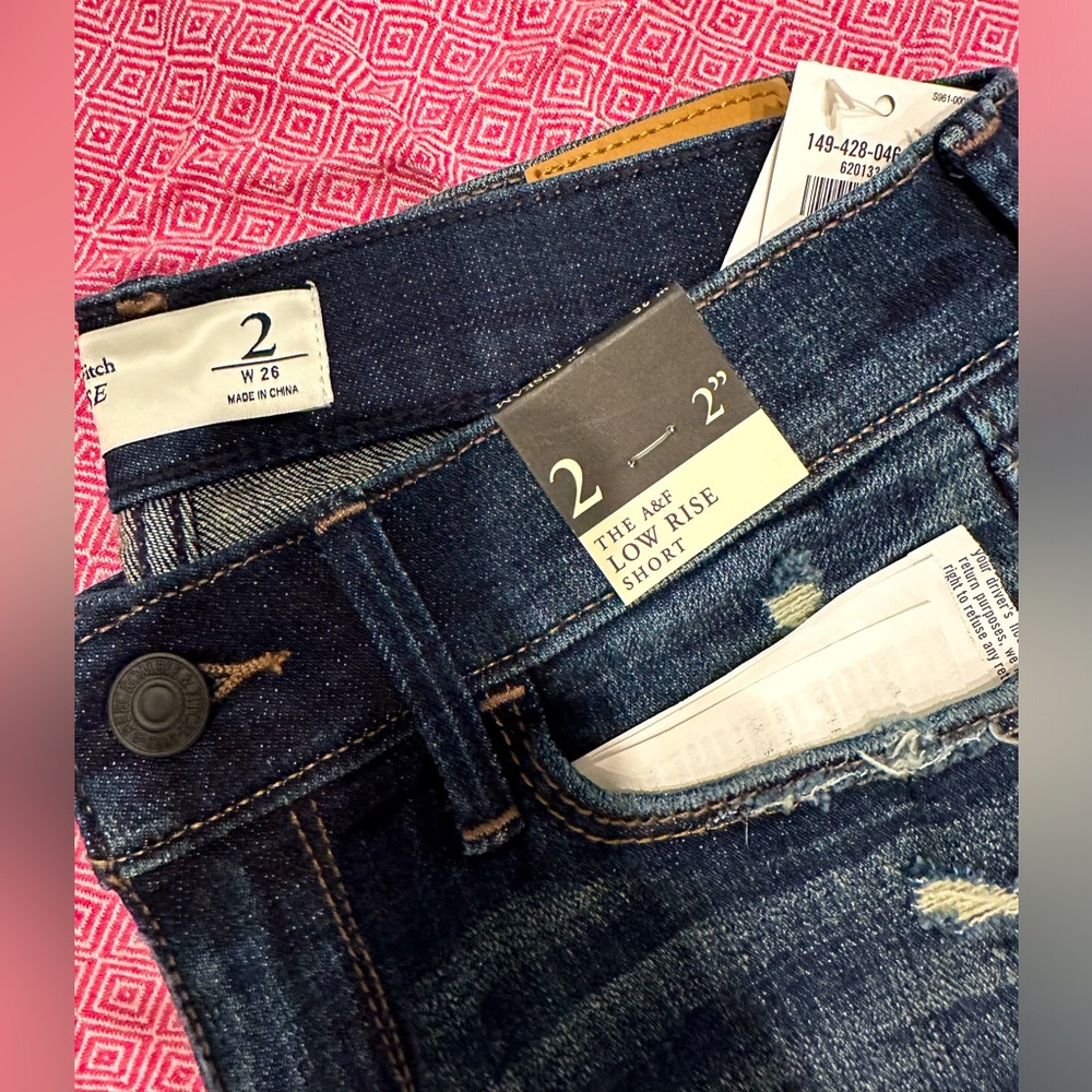 Abercrombie Denim Shorts Size 2